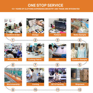 Grosir Set dua potong pakaian wanita mode baru Double Zip Hoodie Tracksuit kustom 2 potong ritsleting ganda Hoodie dan Set celana - Product Image 6