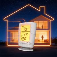 Termostato Programable Inteligente para Ahorro de Energía en el Hogar, Carcasa de PC Antiinflamable, Alta Calidad, Directo de Fábrica