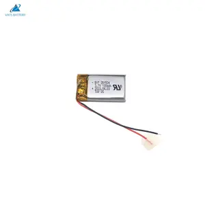 UL1642 IEC62133 351524ไมโครแบตเตอรี่351525 3.7โวลต์100มิลลิแอมป์ชั่วโมงบาง Lipo แบตเตอรี่