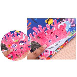 Tùy Chỉnh Tròn Góc Sách Bù Đắp In Bìa Cứng Trẻ Em Của Ngôn Ngữ Học Tập Giác Ngộ Sách Trẻ Em Pop-up Sách - Product Image 4