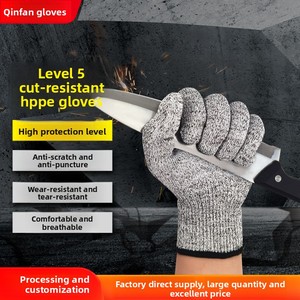Level 5 Cut-Resistant HPPE <strong>Gloves</strong> <strong>Gardening</strong> Wear- Tear-Resistant Safety Protective Cut-Proof GlovesCustomizable Direct - Product Image 3