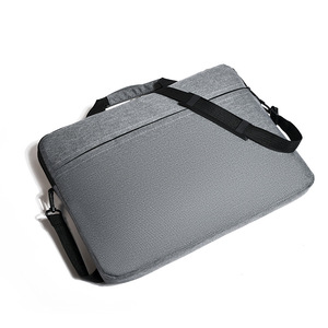 Wholesale 14 Inch Wear resistant Shockproof Waterproof Polyester Crossbody <b>Laptop</b> Bag Portable Men Business Travel <b>Laptop</b> Bag - Product Image 1