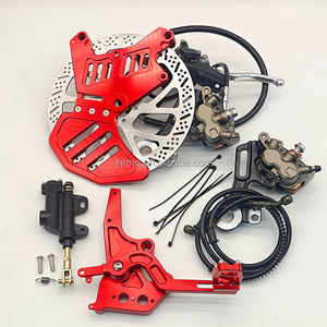 Doppel-Bremssattelhalterung + 240mm Hinterradbremsscheibe + UB Hinterradbremse & Bremssattel-Baugruppe – Kompatibel mit Light Bee E Ride Pro SS 2.0 - Product Image 6