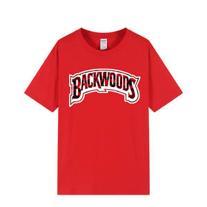 Hot Sell Fashion Thick Neck Cotton Cartoon <strong>Simpson</strong> Backwoods Cookie RAW Graphic Printed Men <strong>T</strong> <strong>Shirt</strong> With Custom Logo - Product Image 2