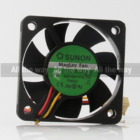 SUNON 24V 48V DC12V 0,7 W EC AC 50x50x15MM 5015 5cm Levitación magnética Escape de flujo axial ultrasilencioso KDE1205PHV3(MS) Ventilador de refrigeración
