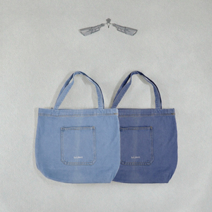 Hongfei Custom Logo Cotton Denim Extra Large <b>Foldable</b> Flexiloop Handle Zipper Closure Shoulder Tote <b>Bag</b> for Women Casual - Product Image 3