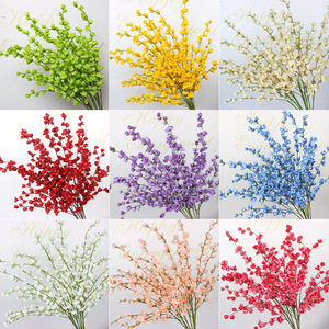 Artificial Long Stemmed Violets Silk Flowers <b>Wedding</b> Ceiling Decorations High Ceiling Arrangements Aisle Decor <b>Props</b> - Product Image 5