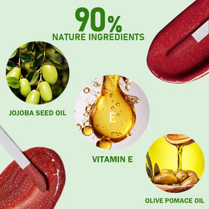 ลิปสติกเนื้อลิควิดแบบกลิตเตอร์ ติดทนนาน ไม่ติดแก้ว ให้ความชุ่มชื้น กันน้ำ ติดทน พร้อมโลโก้  ขายดี - Product Image 4