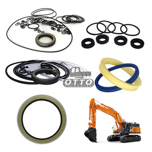 Kit <span class=keywords><strong>de</strong></span> joints d'étanchéité pour vérin <span class=keywords><strong>de</strong></span> flèche hydraulique OTTO 4653041 pour excavatrices ZX450-3 ZX470-3 ZX500LC-3 ZX520-3, kit <span class=keywords><strong>de</strong></span> réparation <span class=keywords><strong>de</strong></span> joints d'huile 130*190mm - Product Image 6