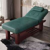 Lit de massage pliable multifonctionnel en cuir véritable de luxe moderne, vente en gros Diant, fabriqué à Shanghai, pour hôtel, chambre et institut de beauté