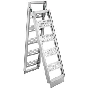 Rampes de chargement en aluminium pour motos pouvant contenir jusqu'à 1200LBS Antidérapantes pour les marches de camionnette, de camion et de remorque - Product Image 1