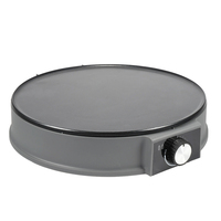 Plaque chauffante électrique compacte et facile à nettoyer 12 "électro crêpière et crêpière