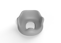 Couvre-siège de toilette universel intelligent pour bébé, en matériau EVA, avec rabat conducteur, fonctions automatiques, ventouses antidérapantes, haute adhérence, 0-12 mois