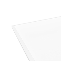 Panneau lumineux LED encastré de plafond rétroéclairé de 600x600 mm, 50 W, 6500 K, à intensité variable, avec capteur PIR pour bâtiment intelligent