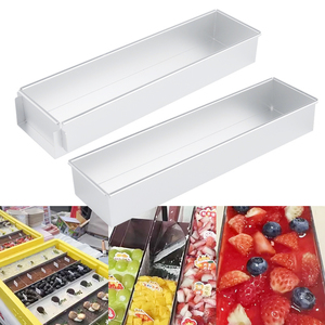 Molde Rectangular Ajustable <span class=keywords><strong>para</strong></span> Hornear Pasteles, Molde Desmontable <span class=keywords><strong>para</strong></span> Tiramisú - Product Image 6