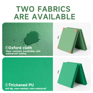 เสื่อฟองน้ำพับได้สำหรับนักเรียน สอบ ยิมนาสติก เด็ก ฝึกเต้นที่บ้าน เสื่อออกกำลังกายแบบพับได้ - Product Image 2