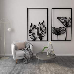 Décoration Murale Minimaliste Industrielle Vietnamienne Moderne en Acier et Fer Forgé CNC, Art Mural Métallique Moderne - Product Image 5