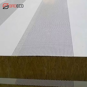 Panneaux muraux sandwich BRD Rockwool Surface perforée <span class=keywords><strong>Isolation</strong></span> phonique SIRIM & CE pour murs extérieurs - Product Image 4