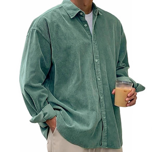 <span class=keywords><strong>Camicia</strong></span> da <span class=keywords><strong>uomo</strong></span> a maniche lunghe tinta unita con bottoni, <span class=keywords><strong>camicia</strong></span> spessa per autunno e inverno - Product Image 1