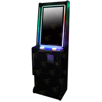 Kabinet Permainan Keterampilan Kayu Berkualitas Tinggi dengan Layar Sentuh 32" dan Papan PCB Multi Game yang Dioperasikan dengan Koin untuk Dalam Ruangan