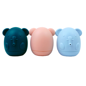 مجموعة ألعاب حمام سيليكون من حيوانات المحيط بتصميم جديد ، لعبة استحمام الطفل للأطفال - Product Image 5