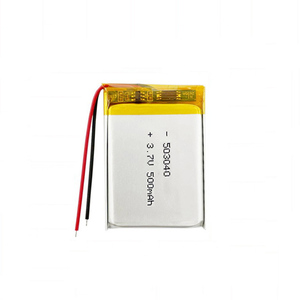Bateria de Polímero de Lítio 503040 3.7V 500mAh Recarregável - Product Image 3
