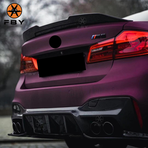 สปอยเลอร์หลังคาร์บอนไฟเบอร์ทรง PSM สำหรับ BMW ซีรีส์ 5 G30 530i 540i M550i F90 M5 ปี 2017-2023 ชุดแต่งสปอยเลอร์หลัง - Product Image 3