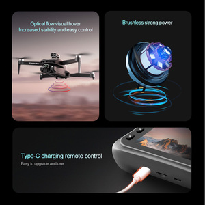<span class=keywords><strong>Dron</strong></span> GPS V168 MAX en Oferta, Cámara <span class=keywords><strong>HD</strong></span> Dual, Giro 3D, Evitación de Obstáculos, Motor sin Escobillas 4K FPV, Drones RC Plegables - Product Image 6