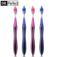 Brosse à dents jetable pour adultes de haute qualité, à poils en nylon doux, pour usage domestique, fabriquée en Chine