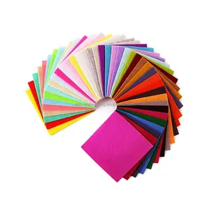 Assorted Color Non-woven Fabric Polyester Craft 2mm Felt Fabric Sheet For Diy Craftwork