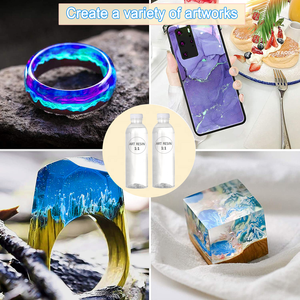 <span class=keywords><strong>2023</strong></span> usine <span class=keywords><strong>moins</strong></span> <span class=keywords><strong>cher</strong></span> résine époxy 1:1 colle AB transparente approvisionnement résine époxy transparente à haute brillance pour la conception de meubles en bois à la maison - Product Image 6