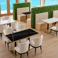 Chaises de table à manger minimalistes noires et dorées pour restaurant-buffet, structure résistante à la rouille, entretien quotidien facile