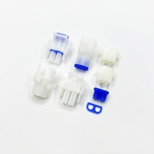 4202142022 MOLEX <span class=keywords><strong>2</strong></span>-контактный Мужской Электрический пластиковый корпус 6,35 мм разъем 63080-2R 63080-2P 50842020 50841020 - Product Image 1