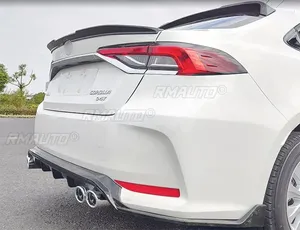Pour Toyota Corolla 2019-2022 Kit Carrosserie Aileron Arrière Noir Brillant Style Sport Aile de Coffre Arrière Accessoires Auto - Product Image 2