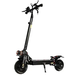 EU USA 1200 W 2400 W Langstrecken-Elektro-Scooter Fette Reifen schnell klappbarer Elektromotorrad-Scooter für Erwachsene