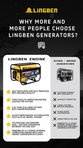 LINGBEN 3500D <span class=keywords><strong>1.5KW</strong></span> алюминиевый бензиновый генератор, бензиновый генератор, Временный бензиновый генератор - Product Image 3