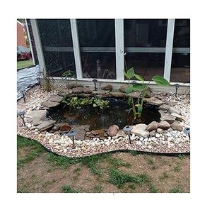 Geomembrana de caucho EPDM para estanques de piscicultura, 30m de largo x 15m de ancho, con costura de fábrica, para paisajismo y revestimiento de estanques - Product Image 3