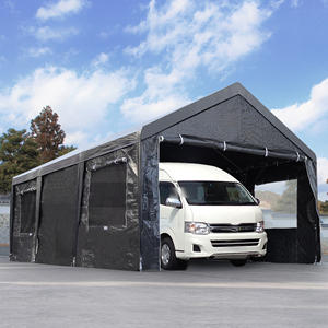 UPF50 + UV koruma ve yağmur geçirmez garaj tentesi, Carports, festivaller ve depolama için mükemmel, 3.6x5.9x2.9m garaj tentesi, - Product Image 1