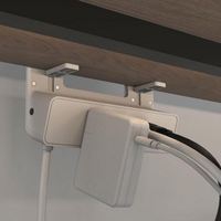 Nouveau protecteur de surtension Protection contre les surcharges Prise de courant montable amovible sous le bureau 6 prises avec charge rapide PD 20 W