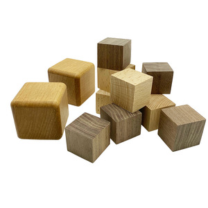 Solid wood DIY small <b>wooden</b> <b>blocks</b>, beech wood children's educational building <b>blocks</b>, black walnut wood square <b>blocks</b> toy, - Product Image 4