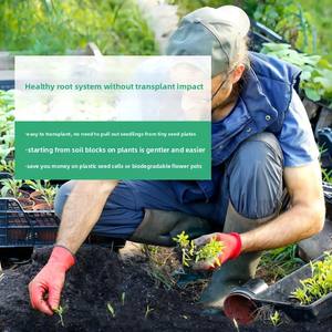 Zincato palmare palmare piantina da giardino strumento per Amazon Cross-Border popolare manuale blocco <span class=keywords><strong>di</strong></span> terreno esteso in metallo classico - Product Image 3