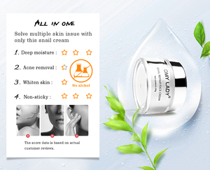 Produit de marque privée, soins du visage tout usage, parfum floral, blanchiment de la peau, <span class=keywords><strong>escargot</strong></span>, crème visqueuse - Product Image 3