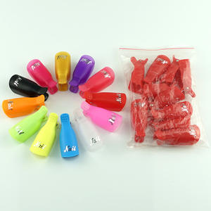 Clip de trempage réutilisable pour Nail Art, dissolvant de vernis à ongles en plastique acrylique, Clips de trempage - Product Image 4