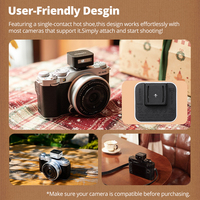 ZENIKO ZF04 ZF08 Mini Flash d'Appareil Photo Portable Rechargeable 6500K pour Appareils Photo Reflex Numériques et Hybrides