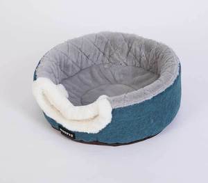 الجملة الفاخرة لينة قابلة للطي كهف البيت شكل الحيوانات الأليفة سرير للقطط - Product Image 6