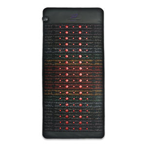Luxuryade A050 fotone a infrarossi a luce rossa Bio tormalina di cristallo ametista materassino massaggio corpo terapia PEMF riscaldato - Product Image 2