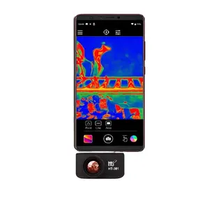 iphone reparatur thermische kamera Suppliers-HT-301 auf Lager Fabrik Direkt verkauf hoch auflösende Android-Handys Wärme bild kamera für Smartphone mit USB-Typ-C