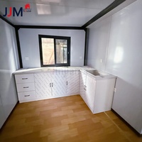 JJM 20FT 40FT Villa Conteneur Extensible Préfabriquée en Acier Moderne de Luxe à 2 Chambres, Serre à Vendre