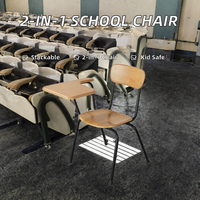 Chaise pliable empilable durable pour la maison, le bureau et l'école.