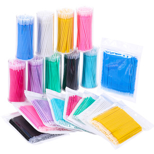 Fubowen 100pcs/bag Desain Baru Custom Harga Terjangkau Kapas Pembersih Rias Wajah Dalam Kemasan Warna-warni Sekali Pakai - Product Image 1